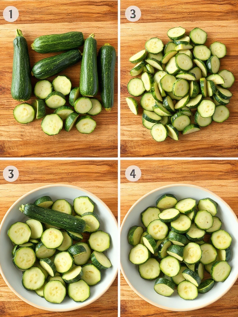 courgettes recettes preparation
