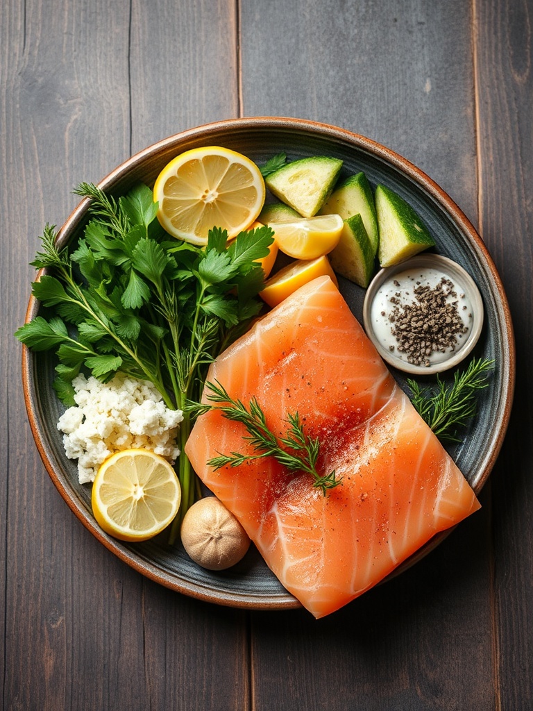 saumon gravlax ingredients