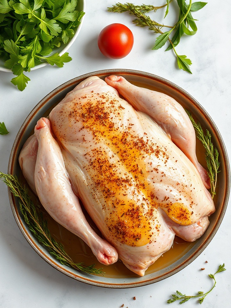 cuisse de poulet au four ingredients
