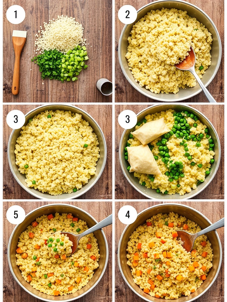 recette couscous preparation