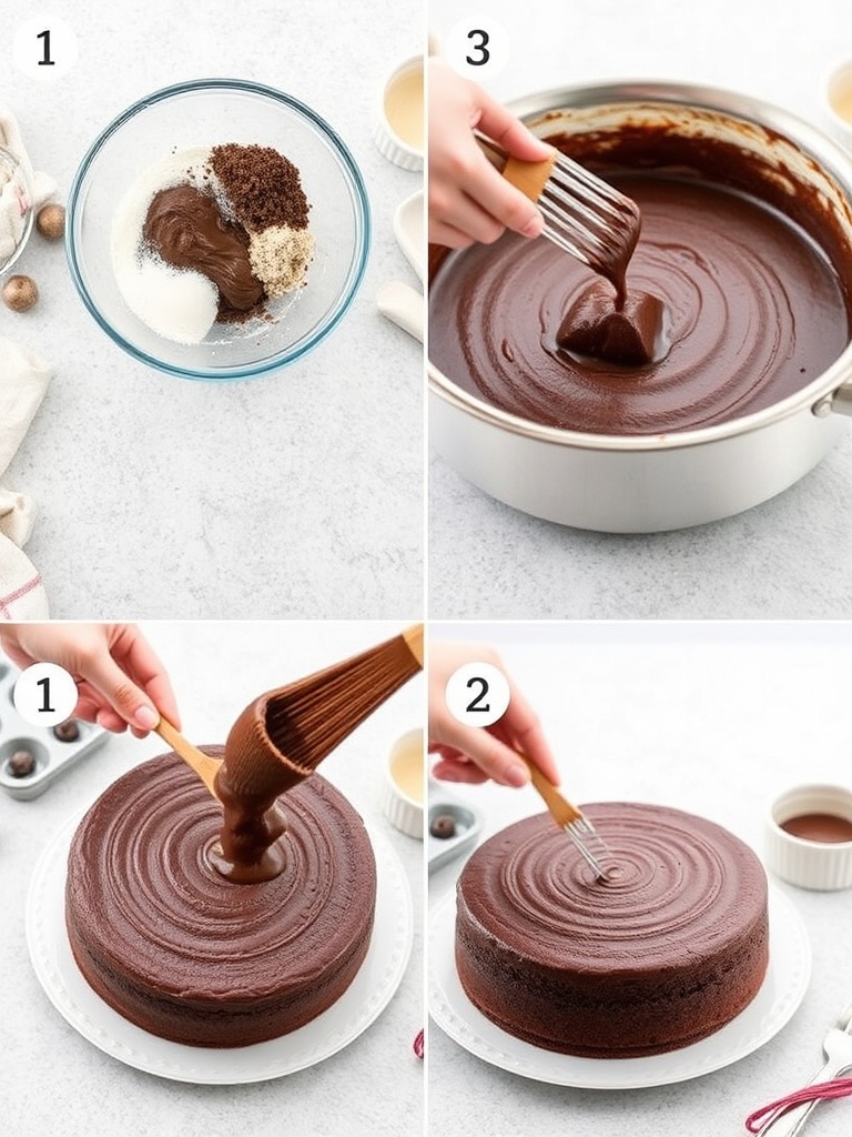 gateau chocolat recette preparation