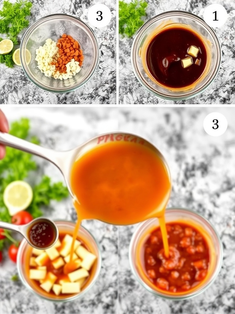 sauce cocktail preparation