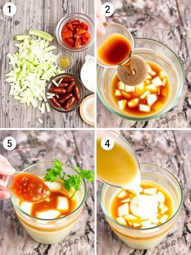 sauce cocktail preparation