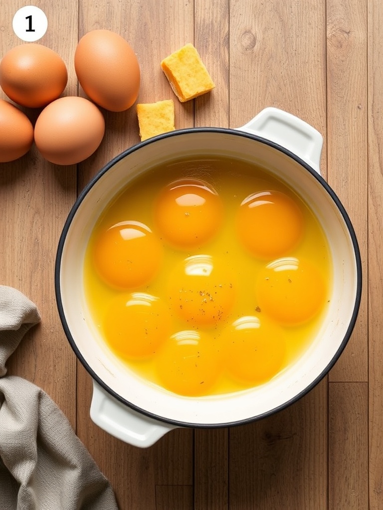 oeufs cocotte preparation