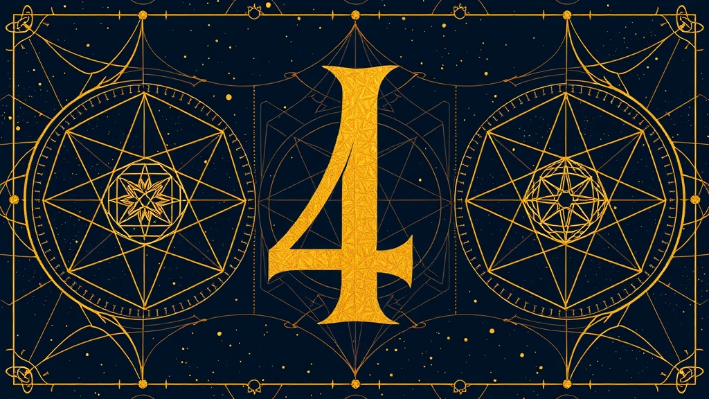 Número 4 Numerologia: Estabilidade e Fundações