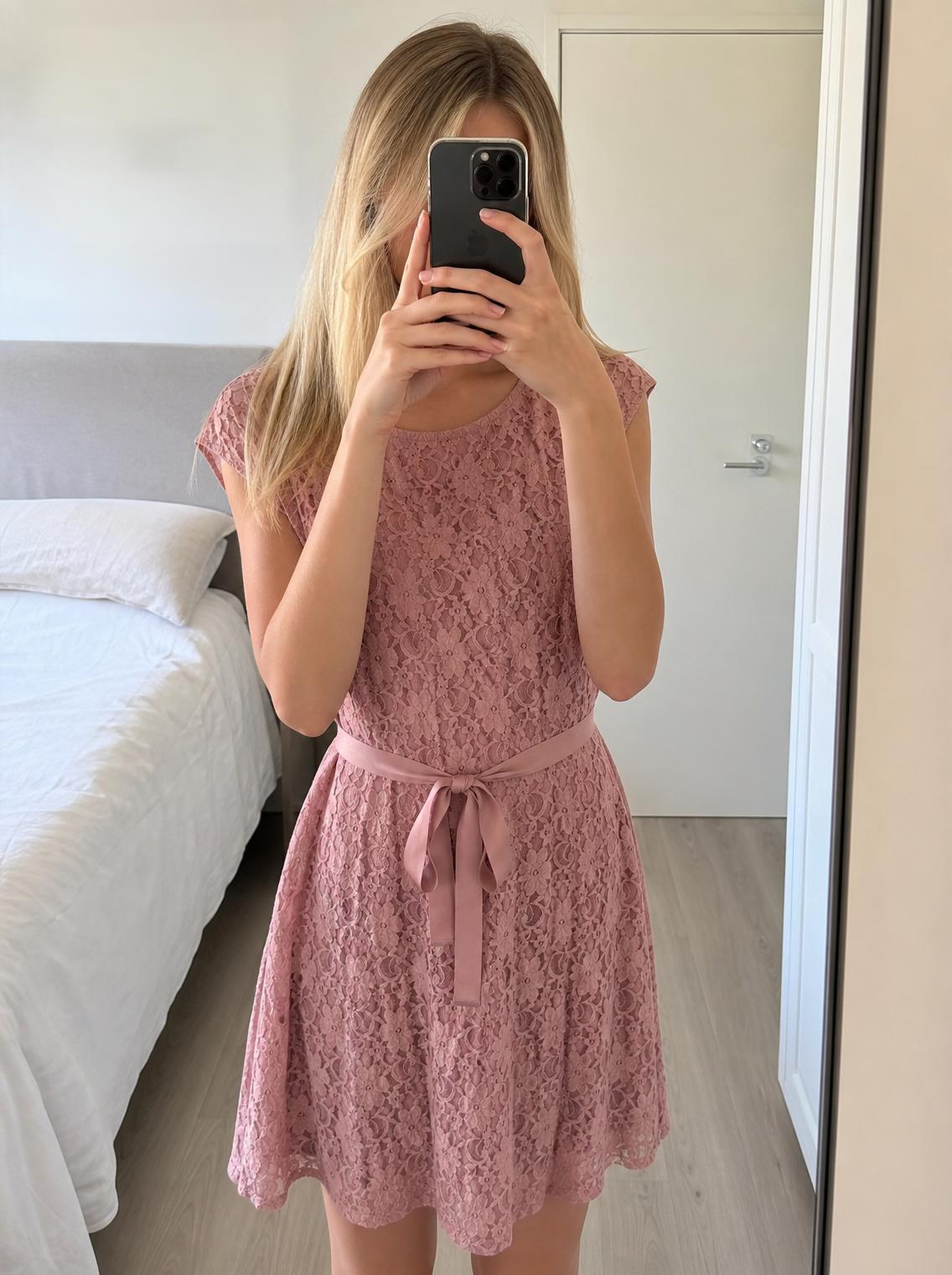 Example Poshmark cover photo: a dress worn on a model