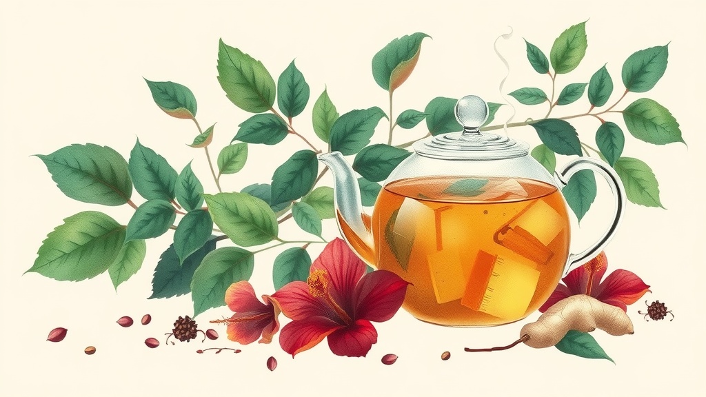 Chá de Hibisco e Gengibre: Benefícios para Pressão Arterial