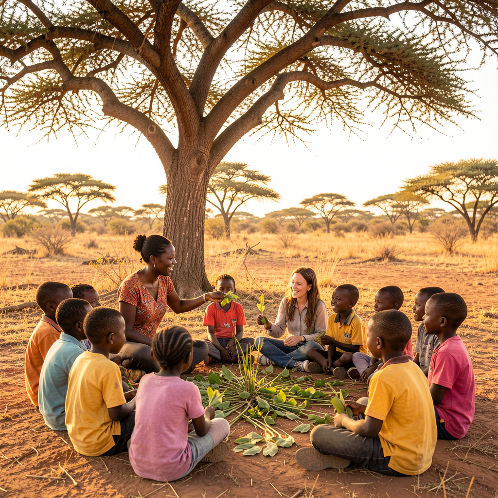 Children in nature education programme