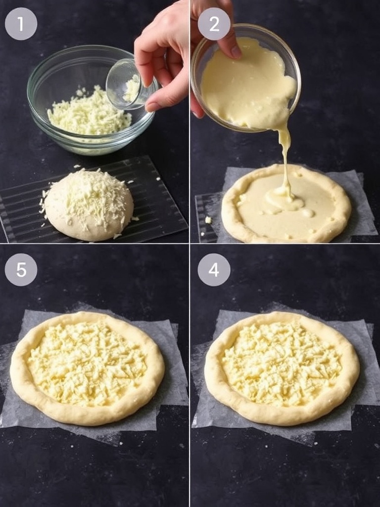 cheese naan preparation