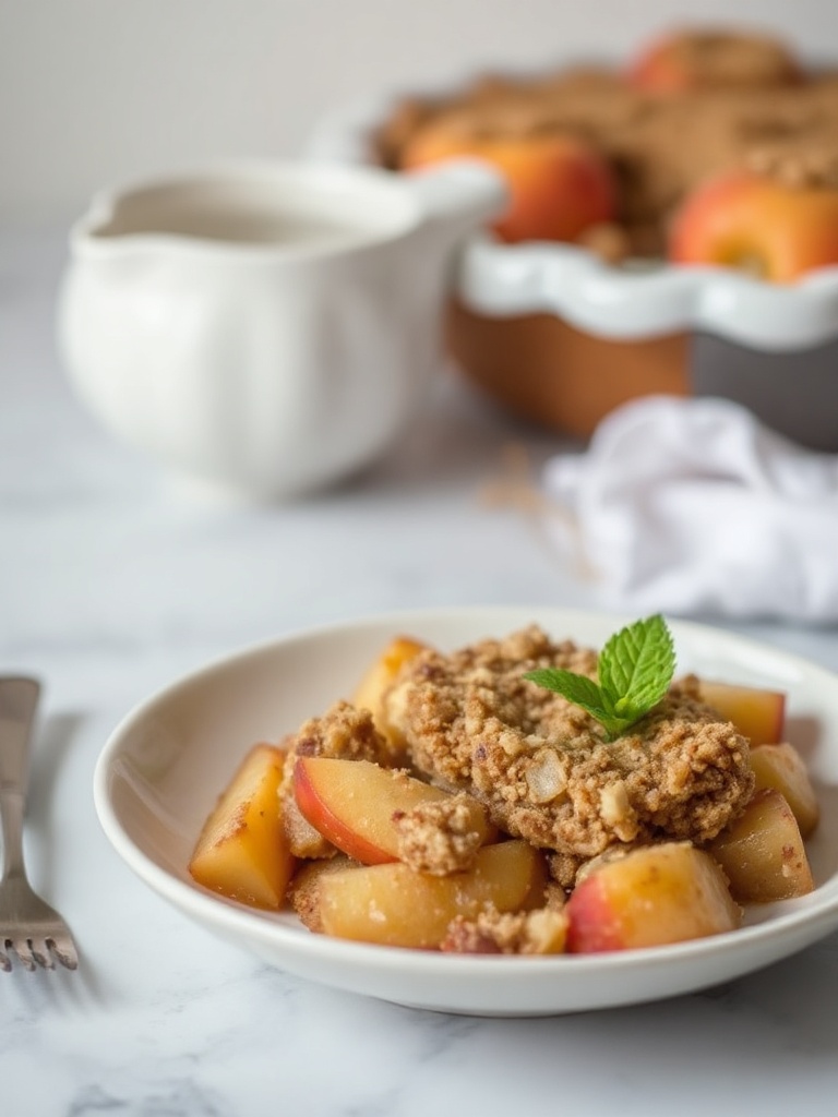 recette crumble aux pommes