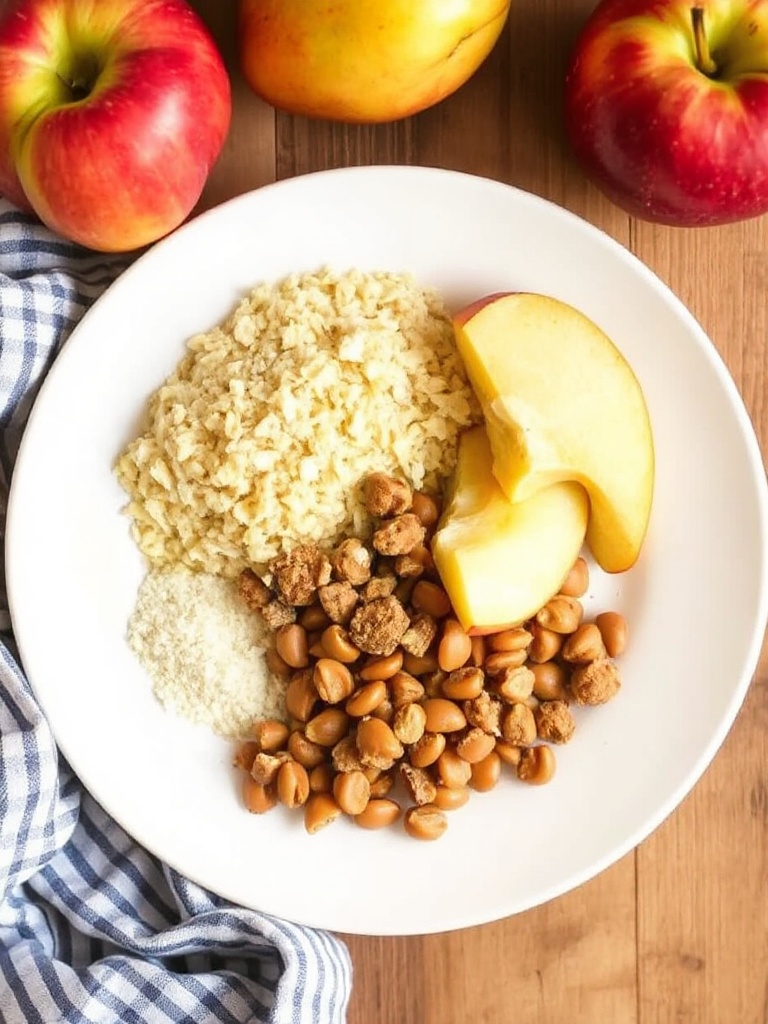 recette crumble aux pommes ingredients