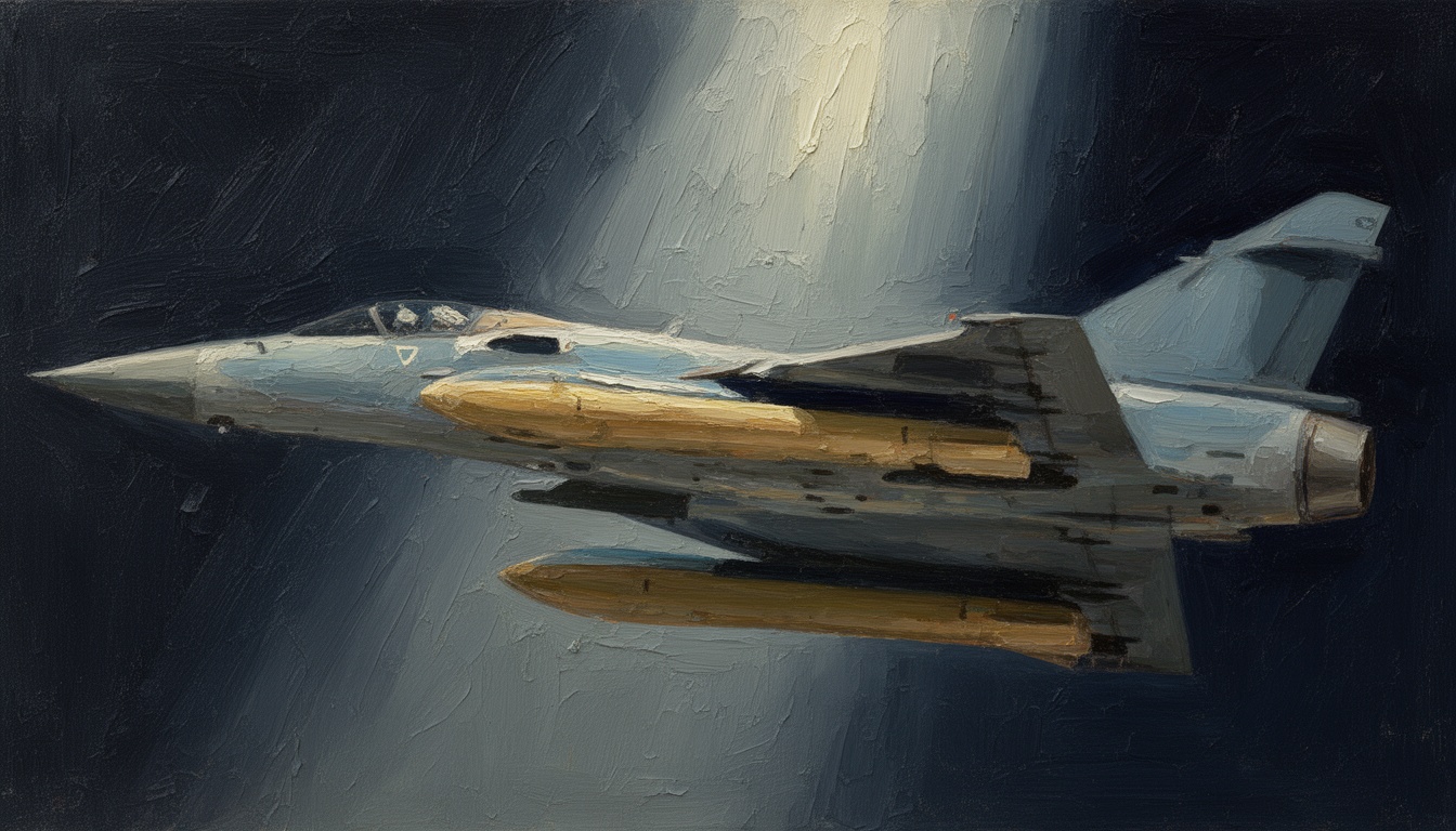 Ukrainian Mirage 2000s Conduct Possible Air-To-Ground Missions