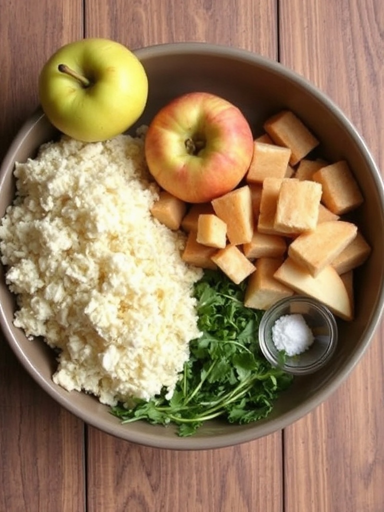 recette crumble aux pommes ingredients