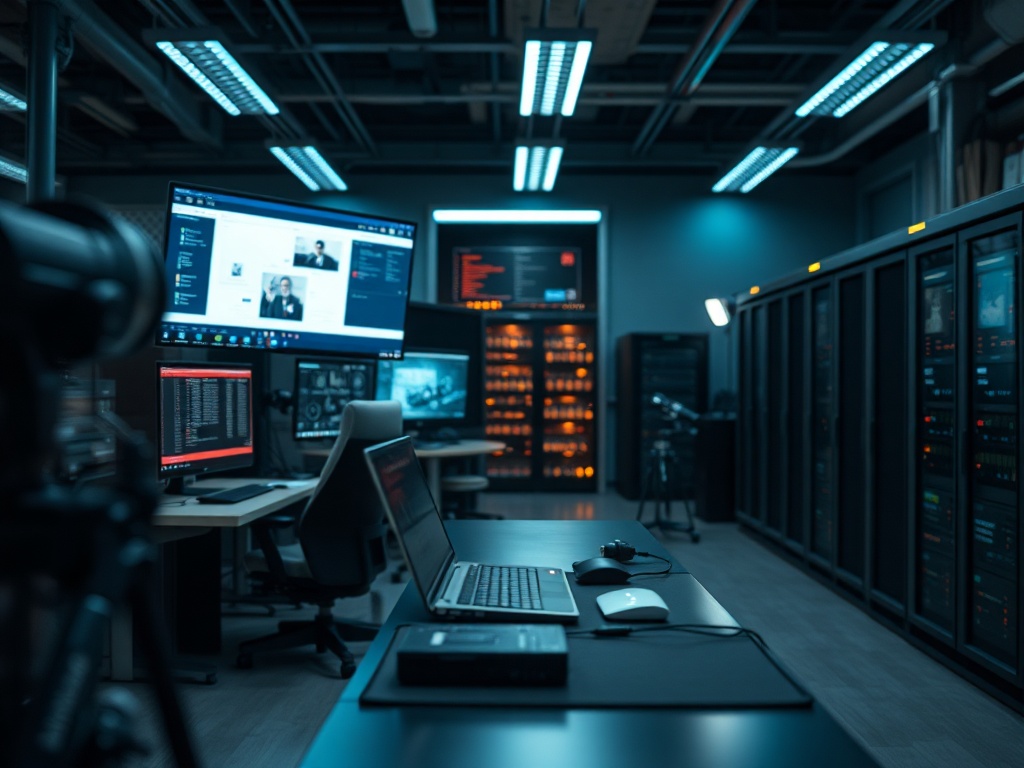 Illustration of Move.ai's hardware-free studio-grade motion capture for AI video production.