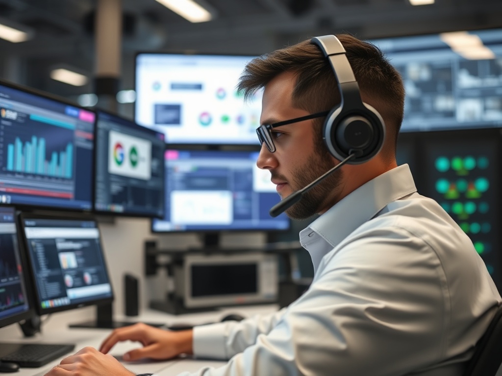 Illustration of AI-powered automated customer support enhancing client loyalty in AI tools niche