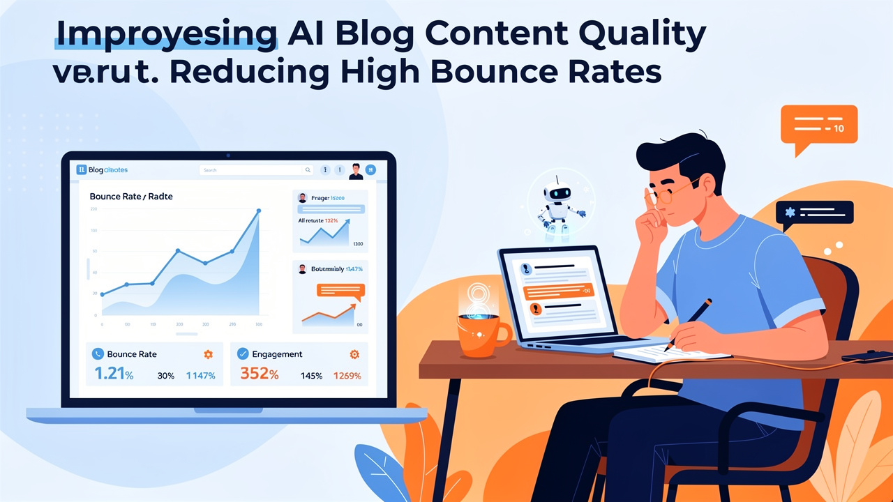 My AI Blog Posts Have High Bounce Rate: How to Improve Content Quality