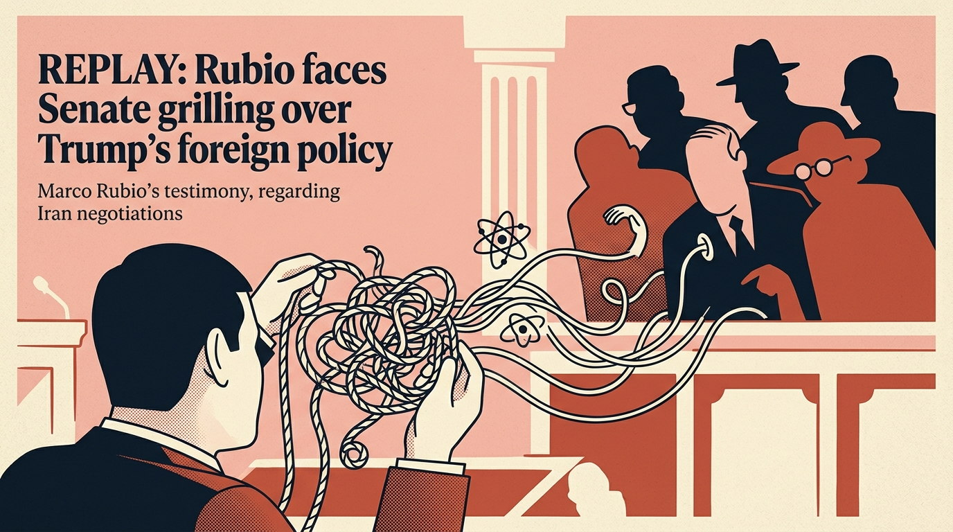 REPLAY: Rubio faces Senate grilling over Trump's foreign policy