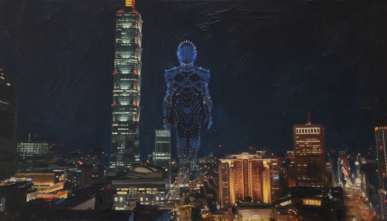 Drones Illuminate Taipei for Computex Trade Show