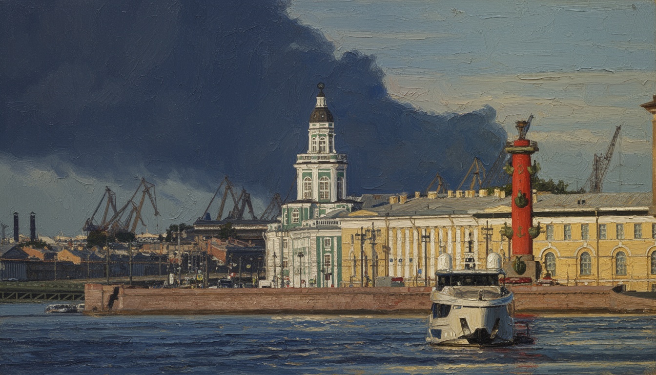 Ukrainian Drones Strike St. Petersburg, Injuring Civilians