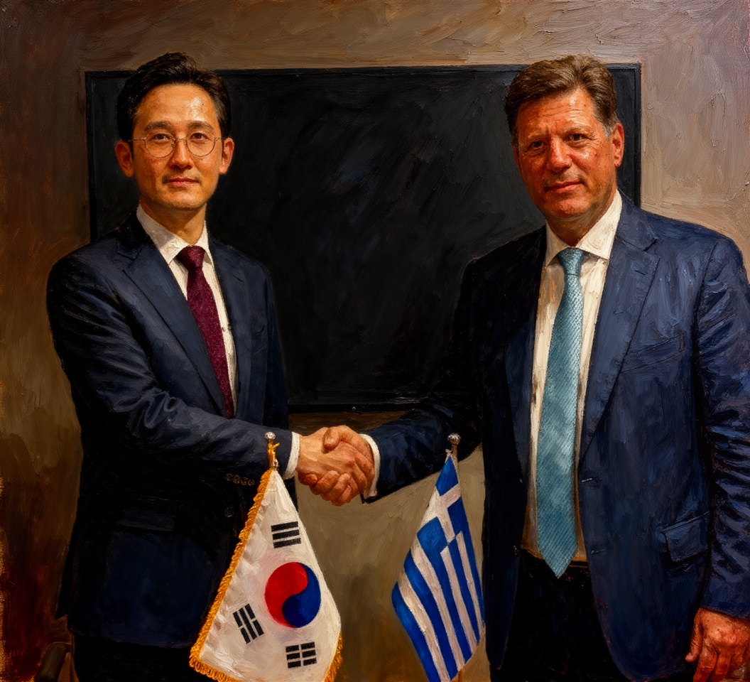 HD Hyundai Heavy Industries Expands Naval Defense Cooperation with Greece