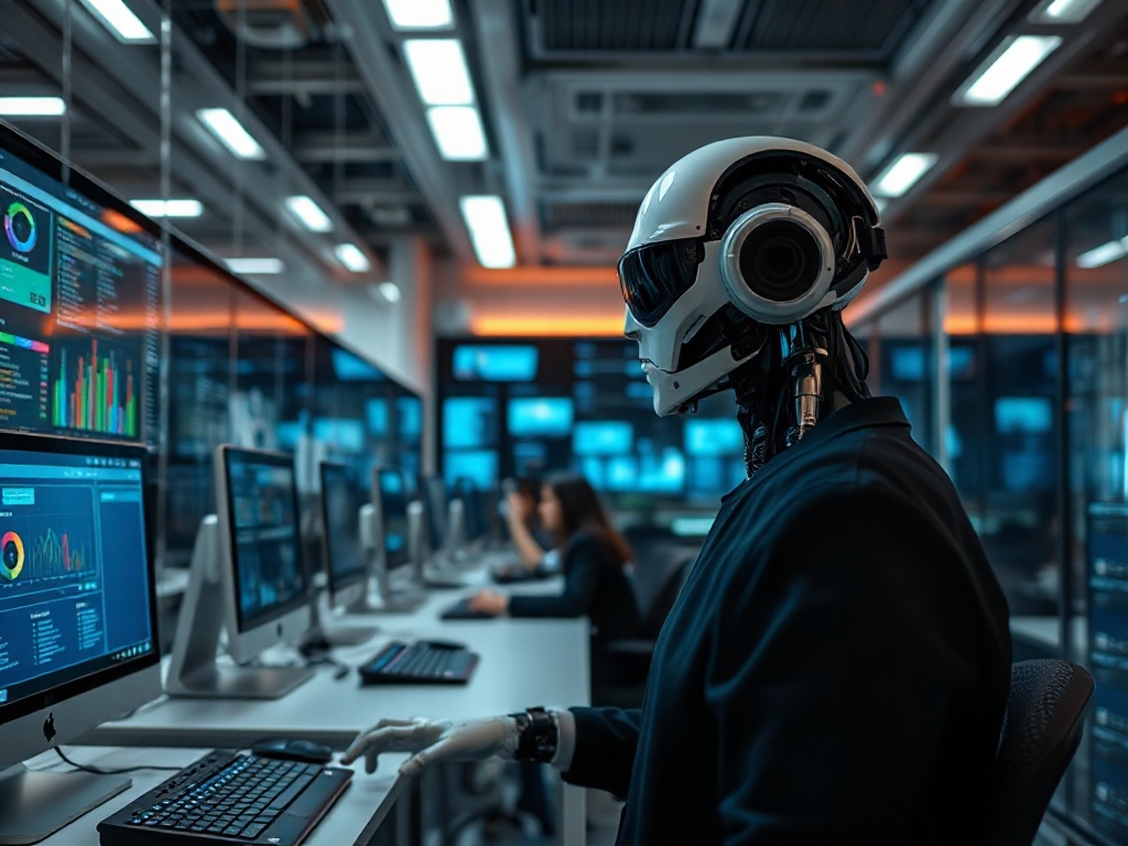 Illustration of AI-driven knowledge management system powering organizational data in 2026
