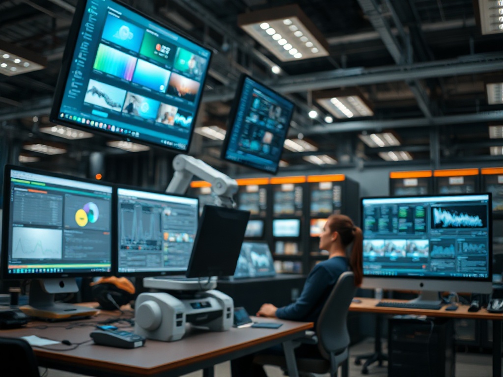 Illustration of AI-powered automation streamlining complex video production workflows in 2026