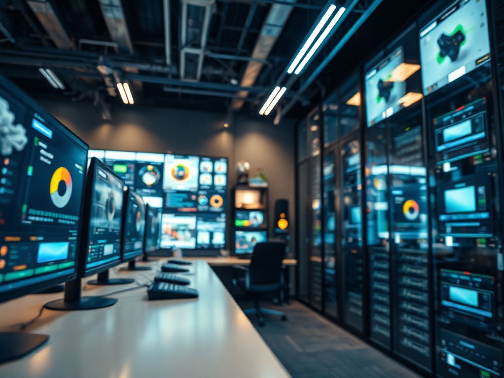 Illustration of AI-powered workflow automation tools for video production efficiency and cost analysis