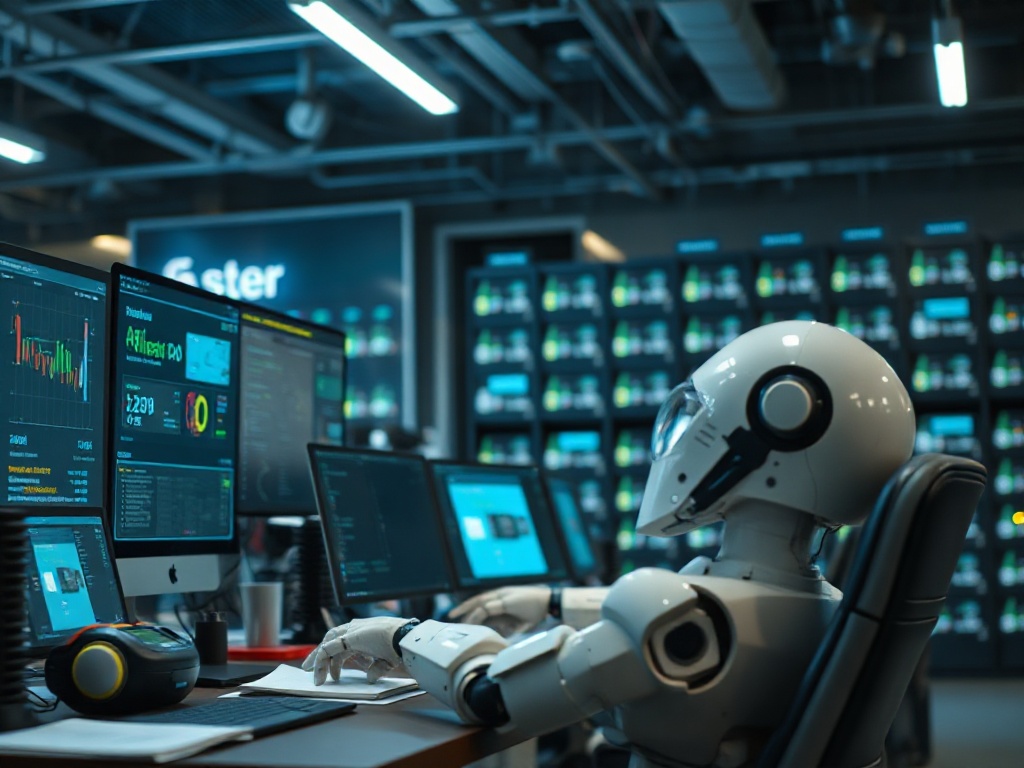 Illustration of AI developers emphasizing data privacy in open-source AI projects for secure development