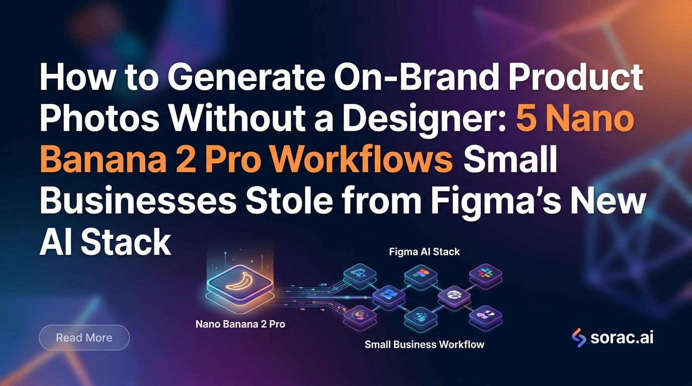 How to Generate On-Brand Product Photos Without a Designer: 5 Nano Banana 2 Pro Workflows Small Businesses Stole from Figma's New AI Stack