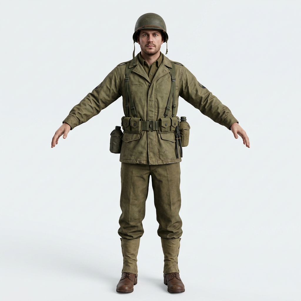 World War Character Sprite