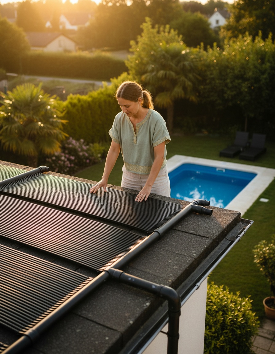 Nuevo sistema climatizador solar para calefacción de piscinas de hasta 3000 litros