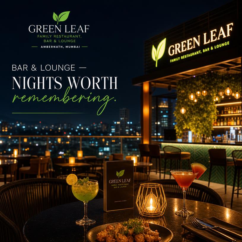 Green Leaf Restaurant Ambience