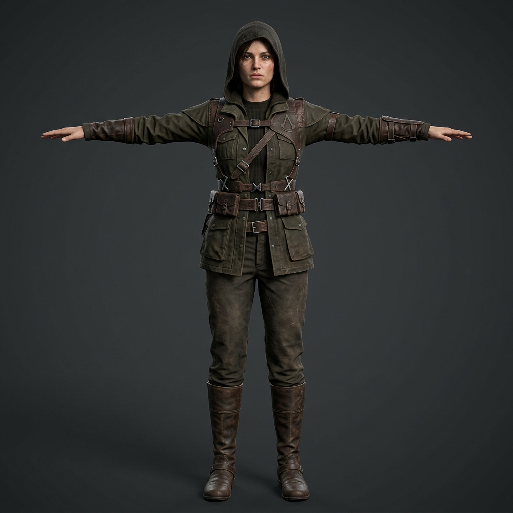 WWII Stylized Assassin (2)
