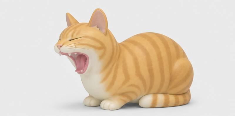 toy cat — free 3D model