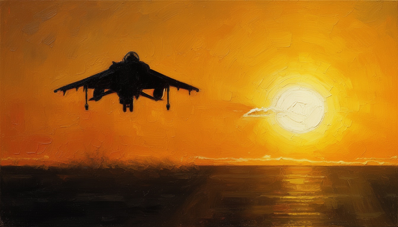 US Marines Retire AV-8 Harrier Jump Jet After 50 Years