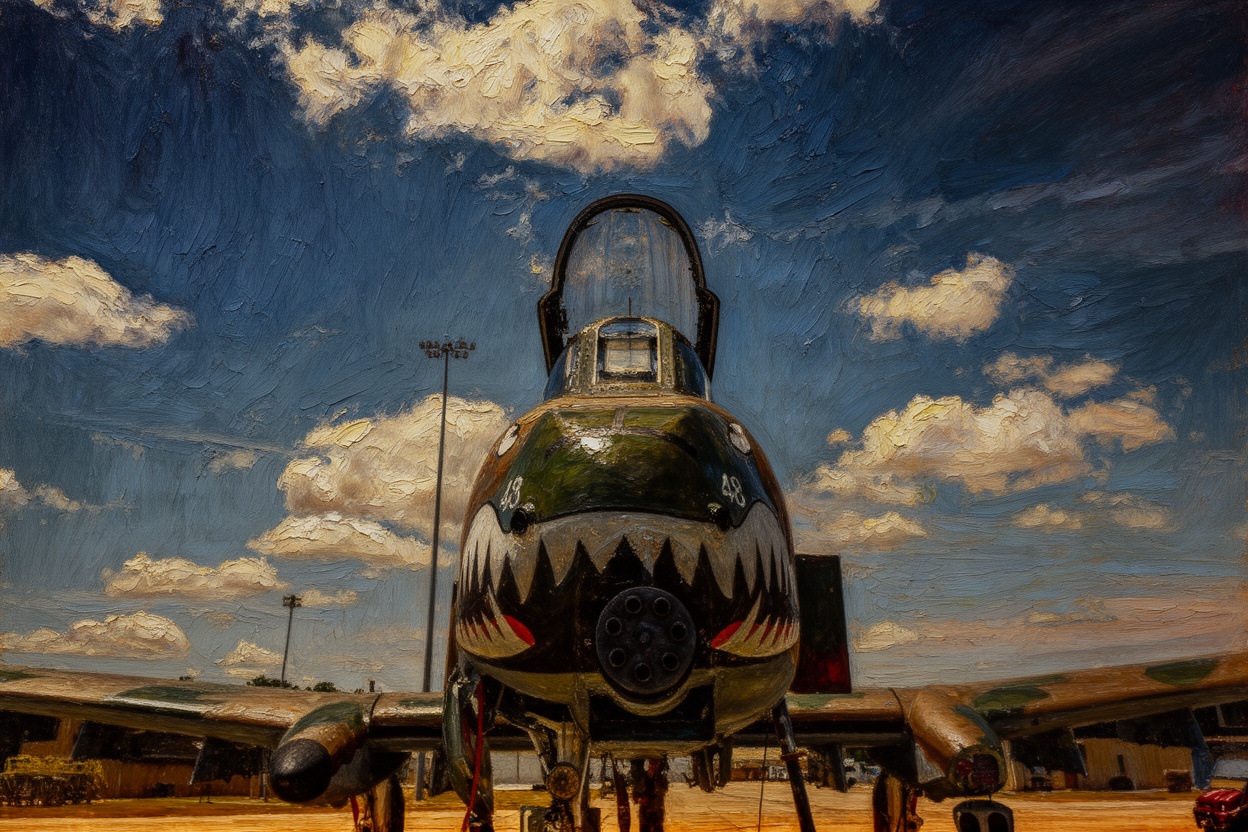 A-10 Transformação Homenageia Os Tigres Voadores da WWII