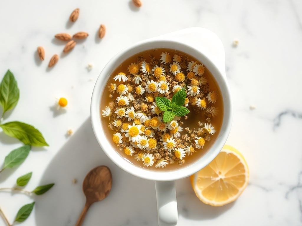 MCAS-Safe Chamomile Lemon Balm Tea for Mast Cell Stabilization