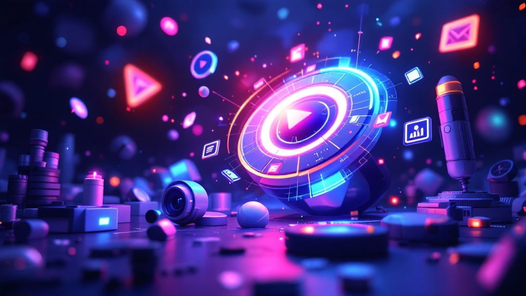 Hero image showcasing AI-powered video marketing tools for small businesses in 2026