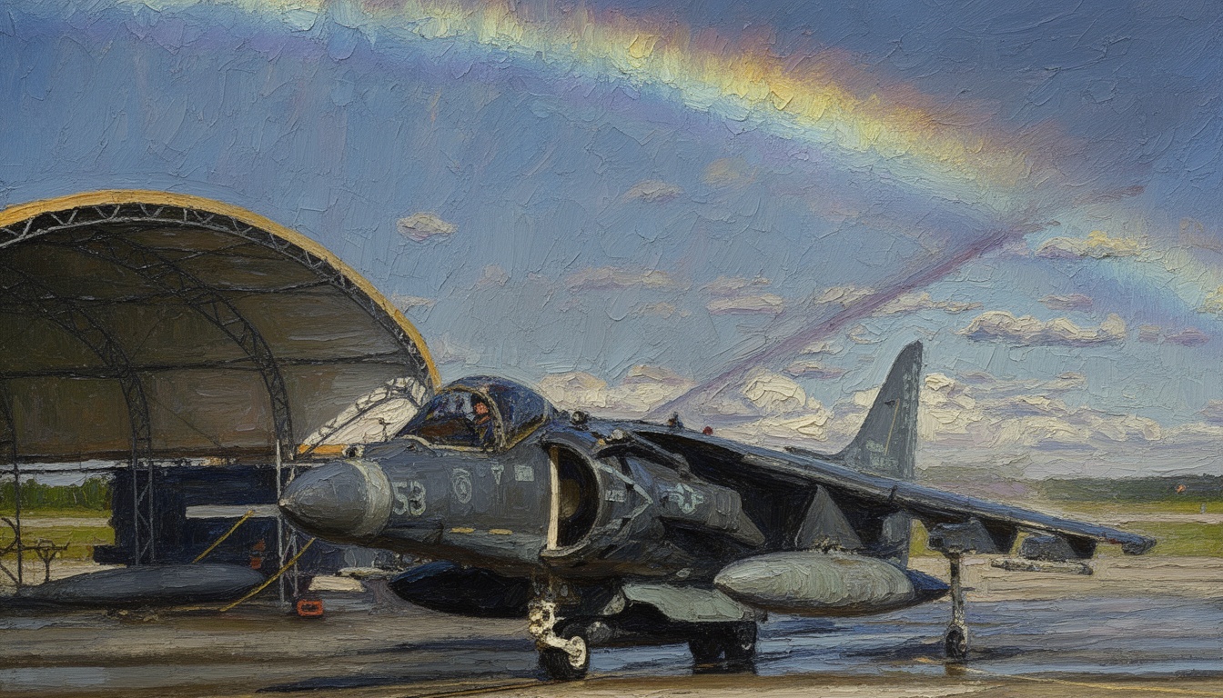 Marine Corps Harrier Final Flight Marks Tactical Transition