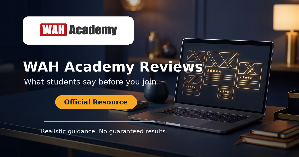 WAH Academy Reviews: What Students Say Before You Join