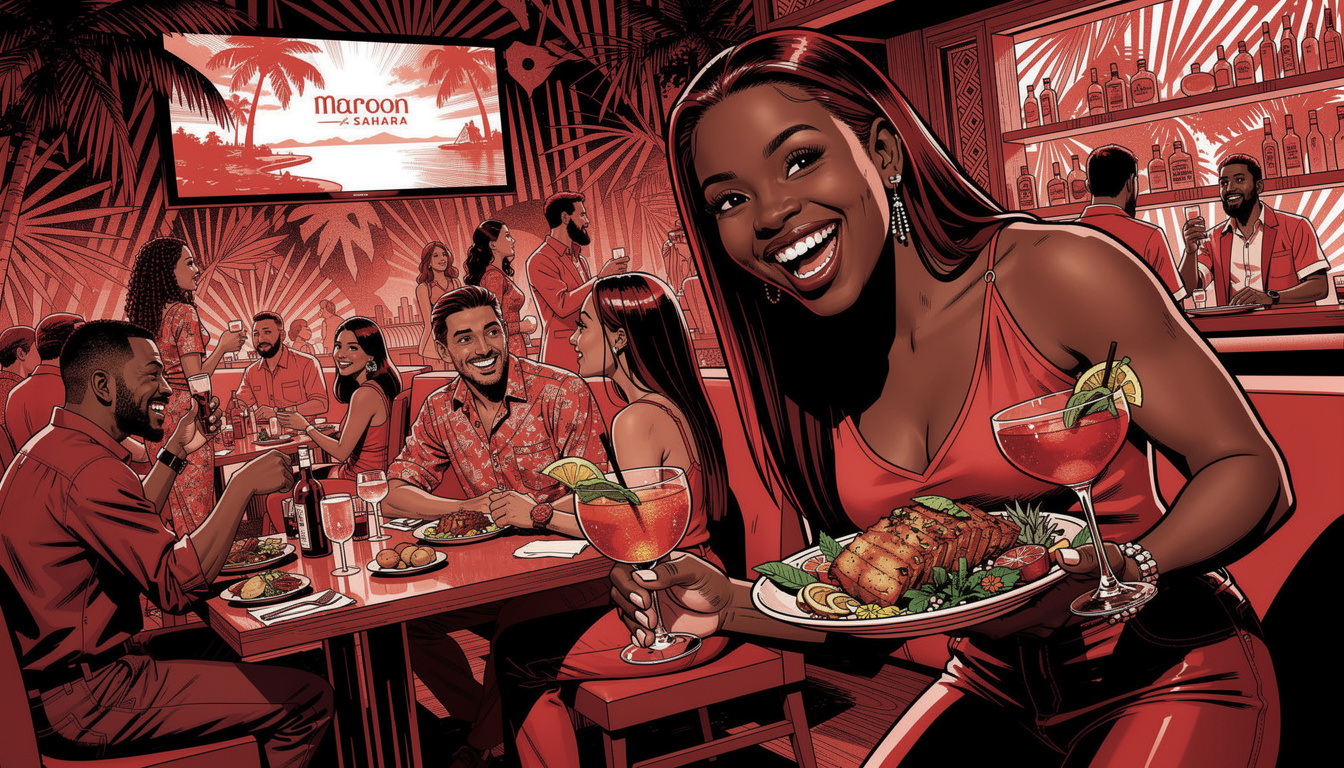 Kwame Onwuachi's Maroon at Sahara Las Vegas: A Taste of Caribbean Flair This Week