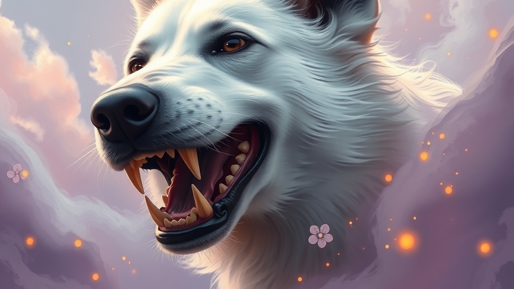 Sonhar com Cachorro Branco Mordendo: Simbolismo e Proteção