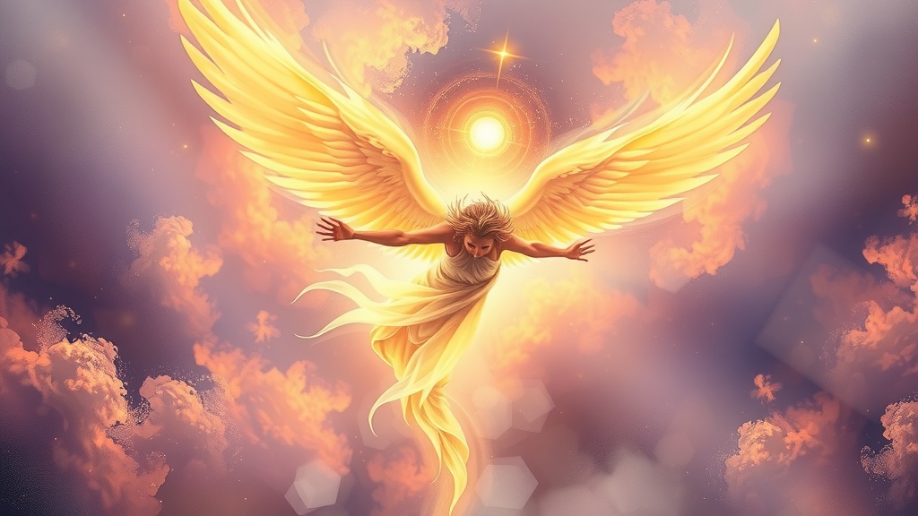 Sonhar com Arcanjo Gabriel: Luz Dourada e Chamado Divino
