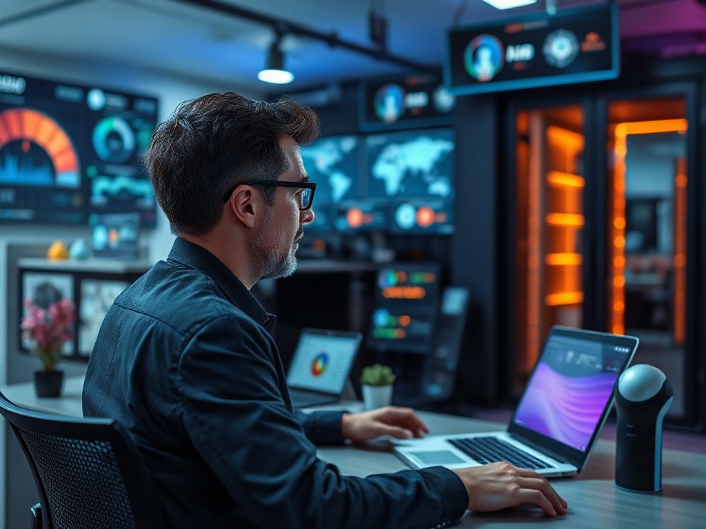 Small business owners implementing AI strategies in 2026 for competitive growth and innovation