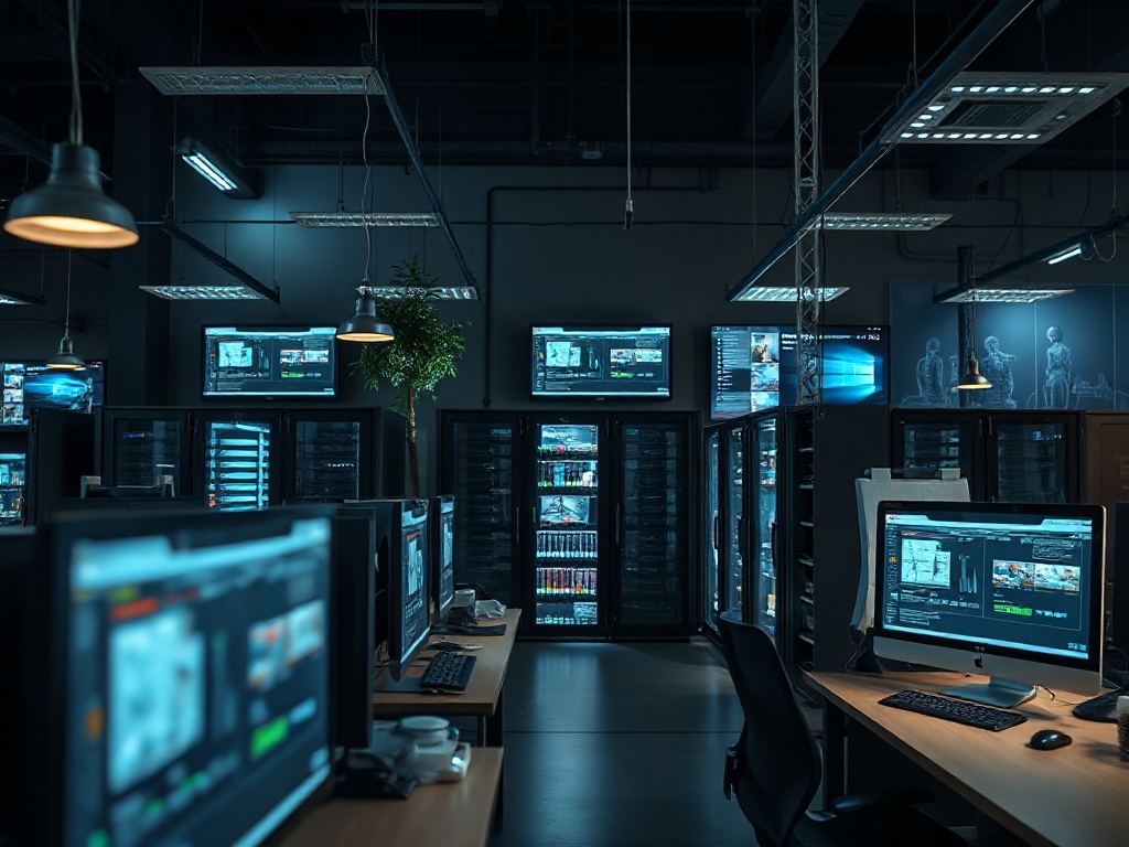 AI SaaS platform enabling real-time decision-making without IT department support illustration