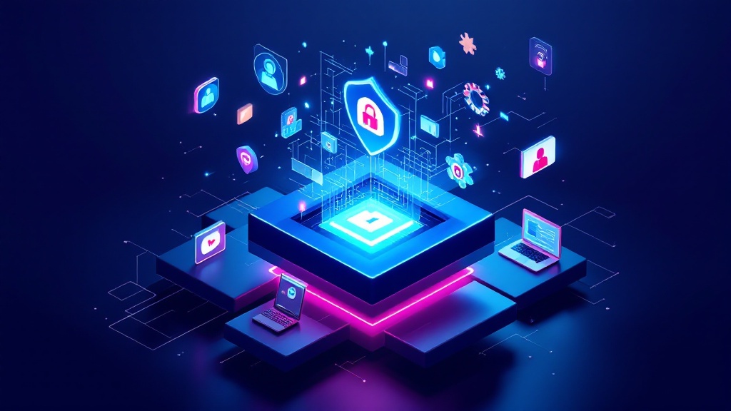 Digital lock icon representing personal cybersecurity and online privacy protection strategies