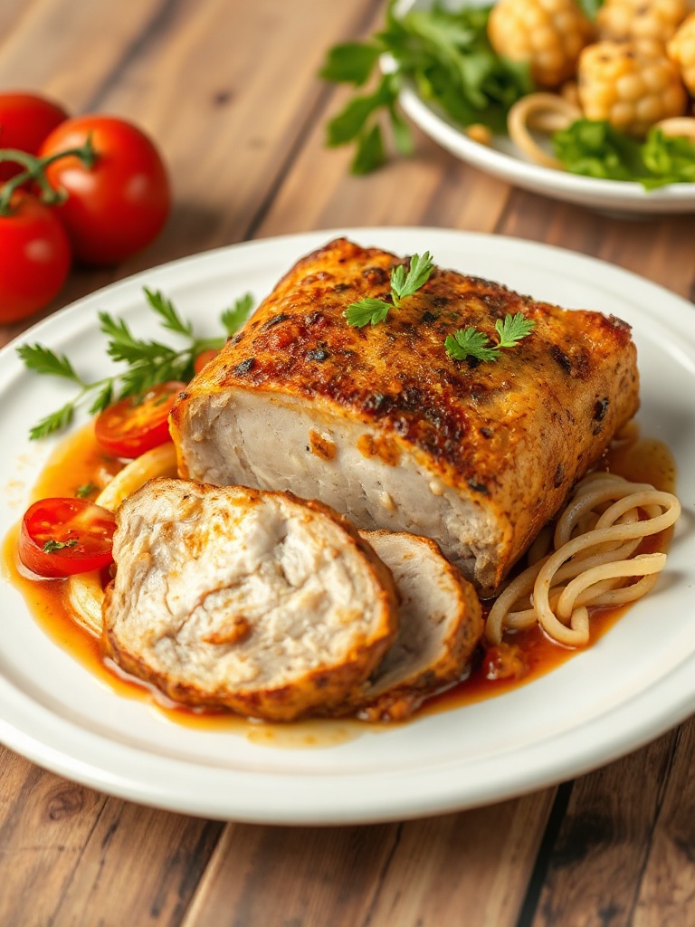 roti de porc