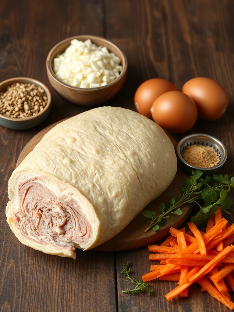 roti de porc ingredients