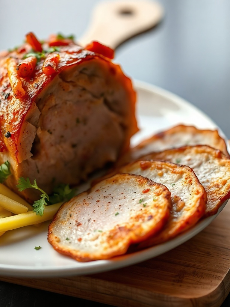 roti de porc