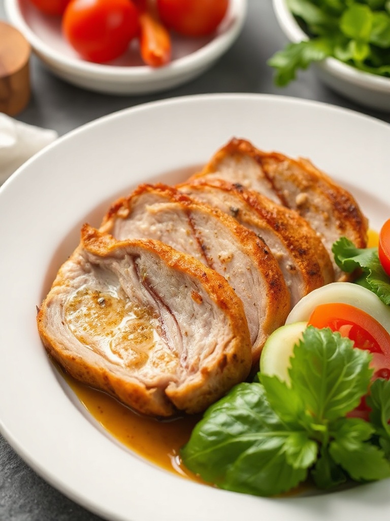 roti de porc
